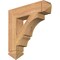 Ekena Millwork Balboa Arts & Crafts Smooth Bracket, Western Red Cedar, 5 1/2"W x 26"D x 26"H BKT06X26X26BOA03SWR - alternate 1